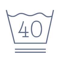 Laver 40 degrés, très doux